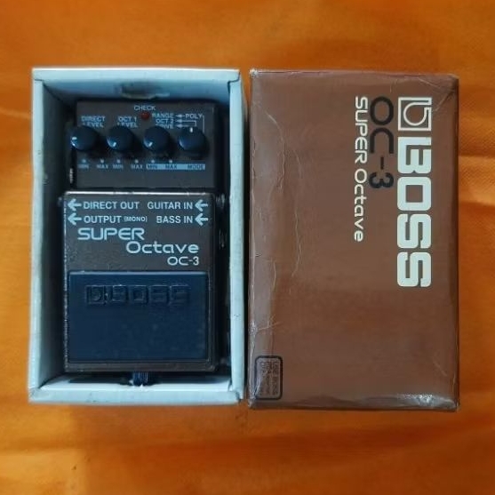 efek boss super octave oc-3 original bekas mulus
