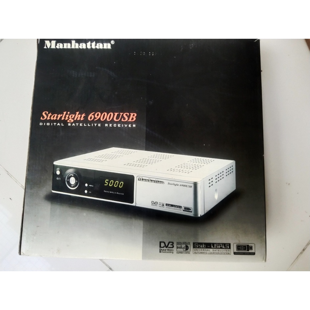 Manhattan Digital Satellite Receiver - Starlight 6900USB