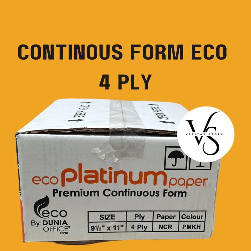 

Promo Eco Continuous Form 4 Ply dan 4 Ply bagi 2 ukuran 9 x 11 merk PLATINUM Kualitas Terbaik /