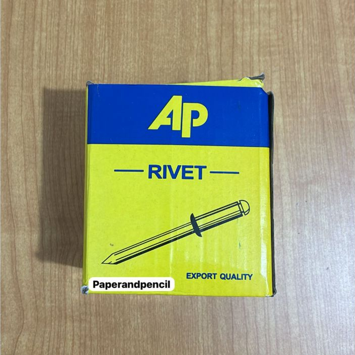 [Per 1 Kotak] Paku Rivet AP 640 4.8 x 11mm / Paku Ripet AP ORI