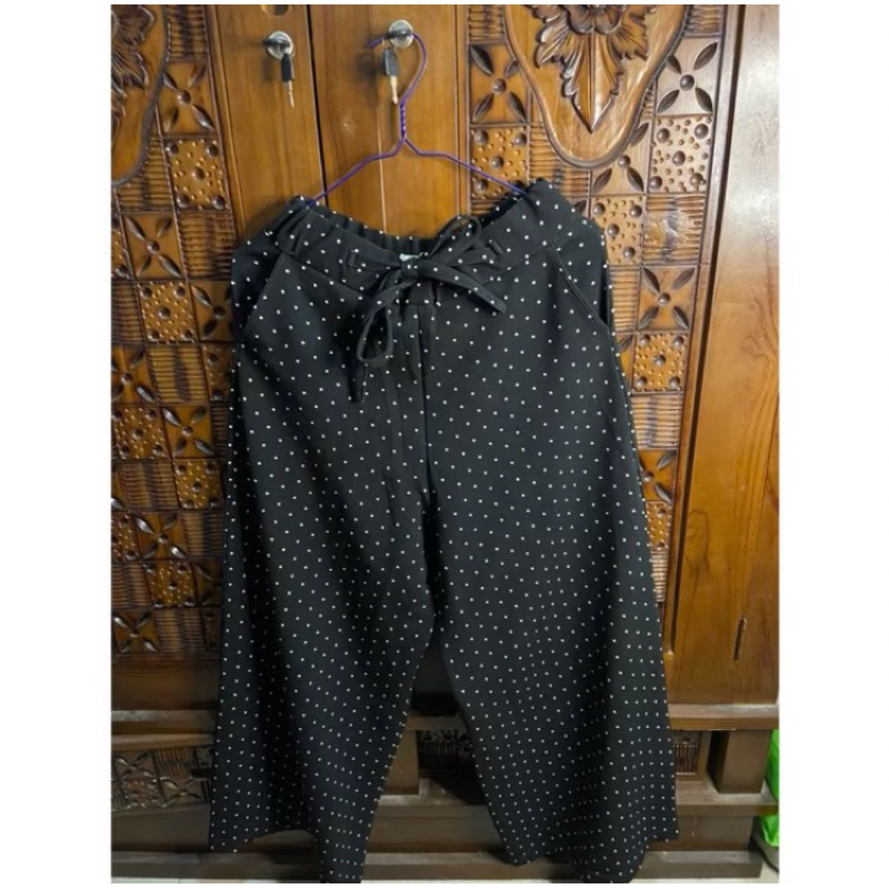 preloved celana kulot highwaist