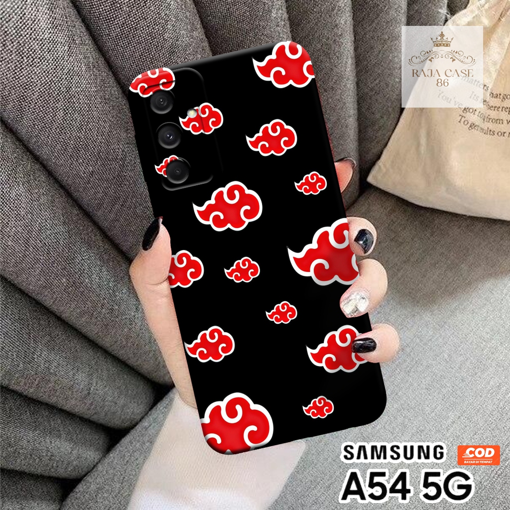 Softcase Samsung A54 5G - Rajacase - Case Samsung A54 5G - Motif Case Logo - Case Samsung A54 5G - P