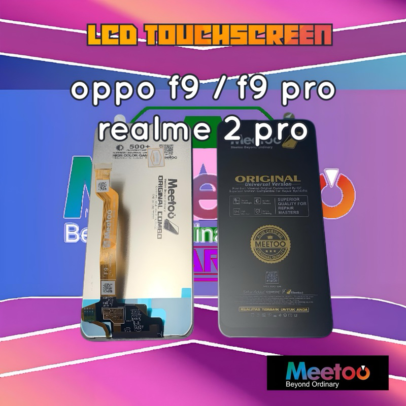 LCD TOUCHSCREEN OPPO F9 / F9 PRO / REALME C2 PRO MEETOO