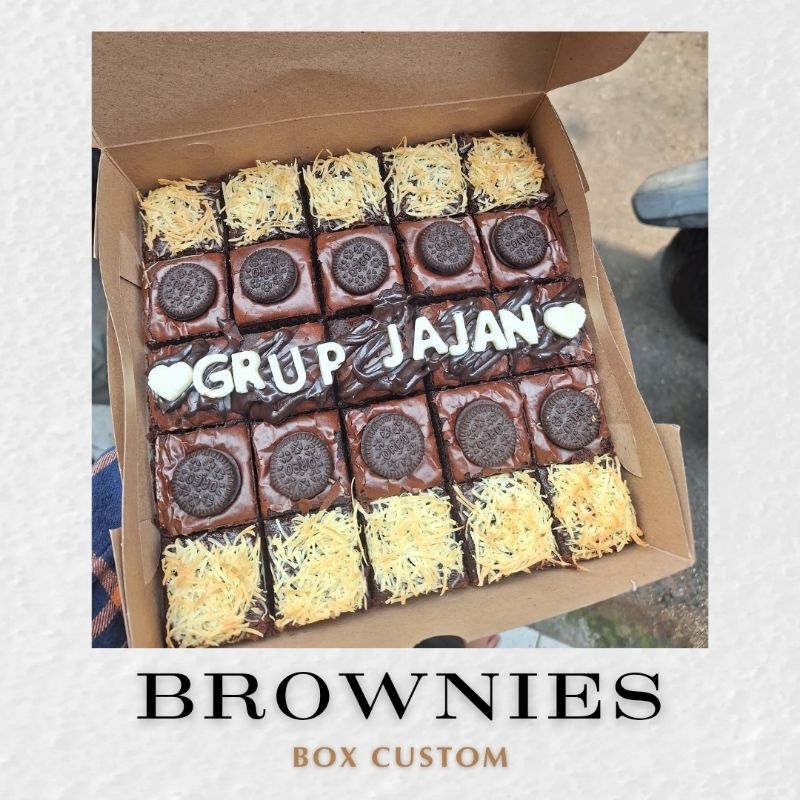 

Fudgy Brownies Panggang