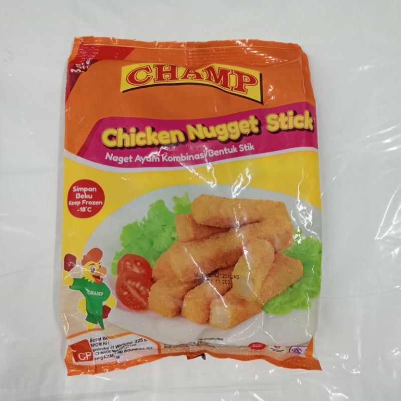 

CHAMP Nugget Ayam STIK 225g