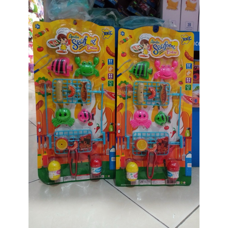 mainan aneka seafood bakar