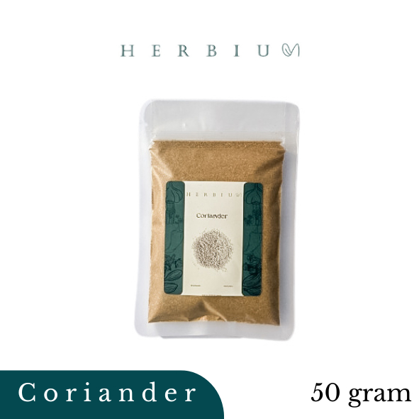 

HERBIUM Ketumbar butir / ketumbar bubuk bumbu dapur premium 50 gram