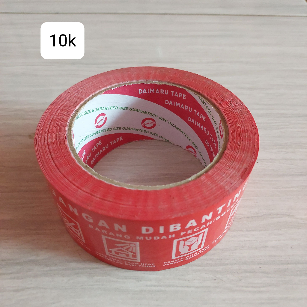 

Daimaru OPP Printed Tape Lakban Jangan Dibanting 48 mm x 100 meter
