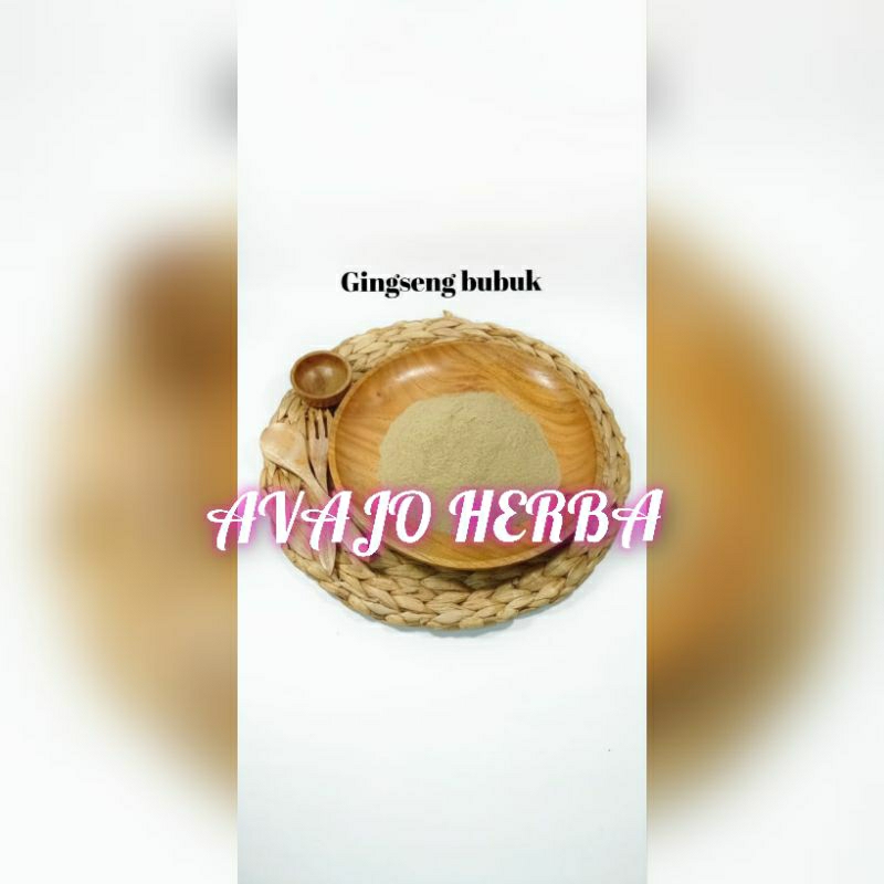 

BUBUK POWDER GINSENG JAWA 500 GRAM