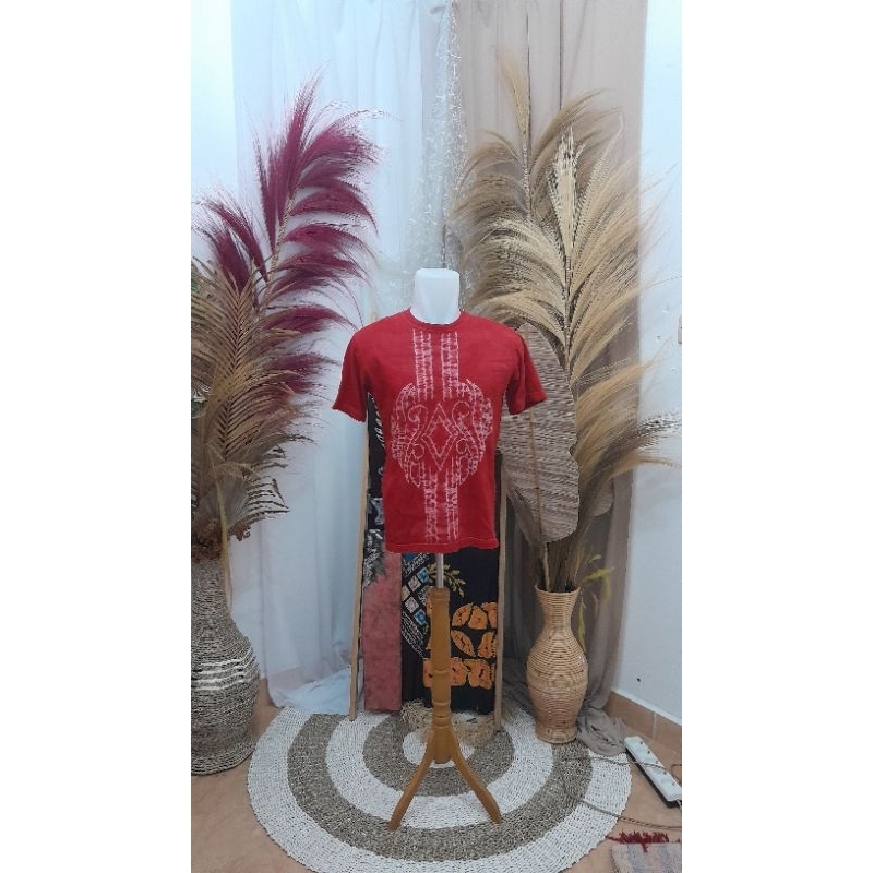 kaos sasirangan lengan pendek ukuran L