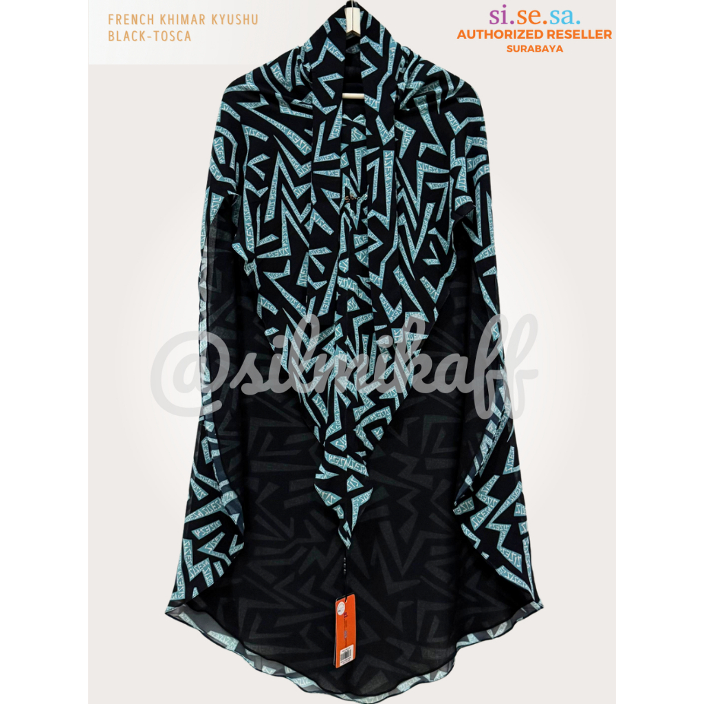 [SILMIKAFF] SISESA TERBARU Jan 2025 French Khimar KYUSHU Gamis Syari Hijab Jilbab Si.Se.Sa Original 