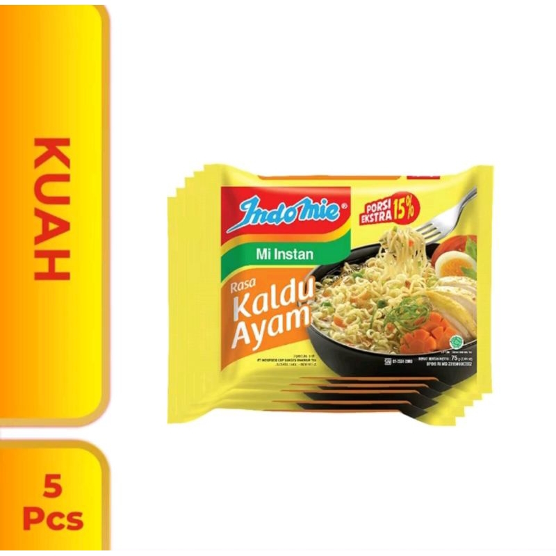 

5 PCS - INDOMIE KUAH AYAM BAWANG KS
