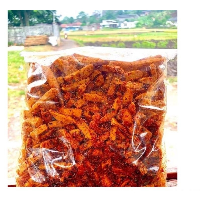 

Basreng Pedas Daun Jeruk 1kg/500gr/Pedas/Original