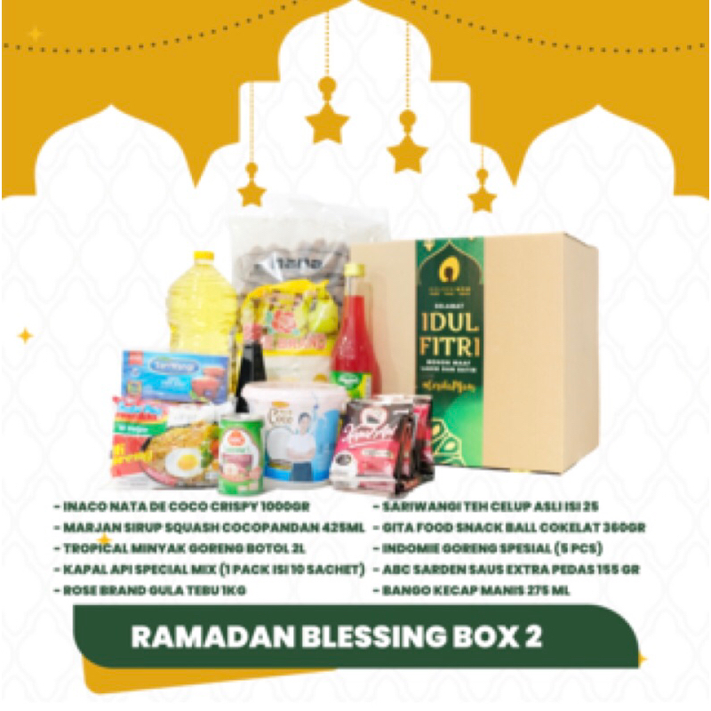 

Paket Hampers Ramadhan Blessing Box 2
