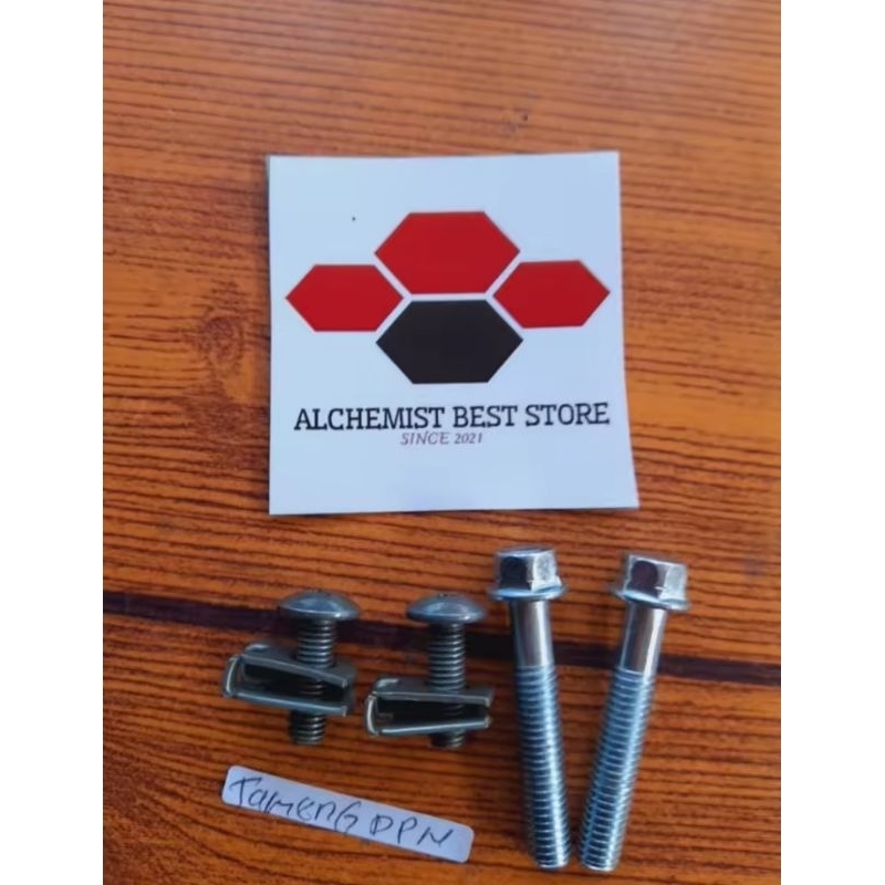Baut lengkap tameng depan Honda Supra X 125/Supra X 125 betmen Baut lengkap tameng depan Honda Supra