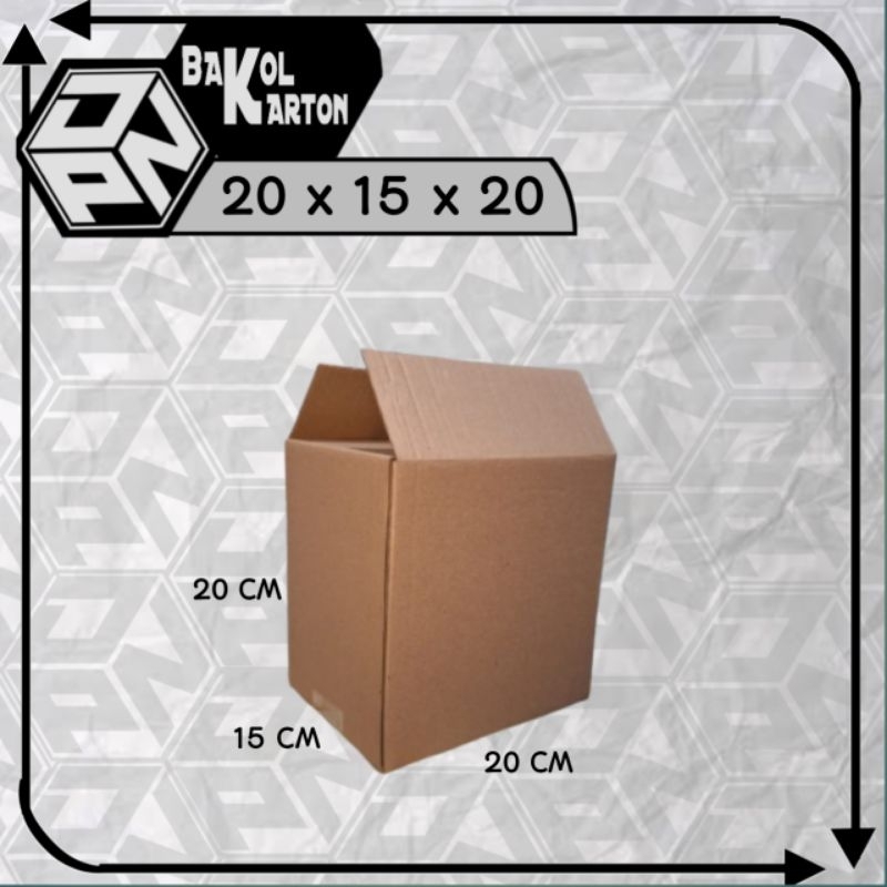 

Kardus Packing 20x15x20 , Kardus Box polos ,Kardus Packing