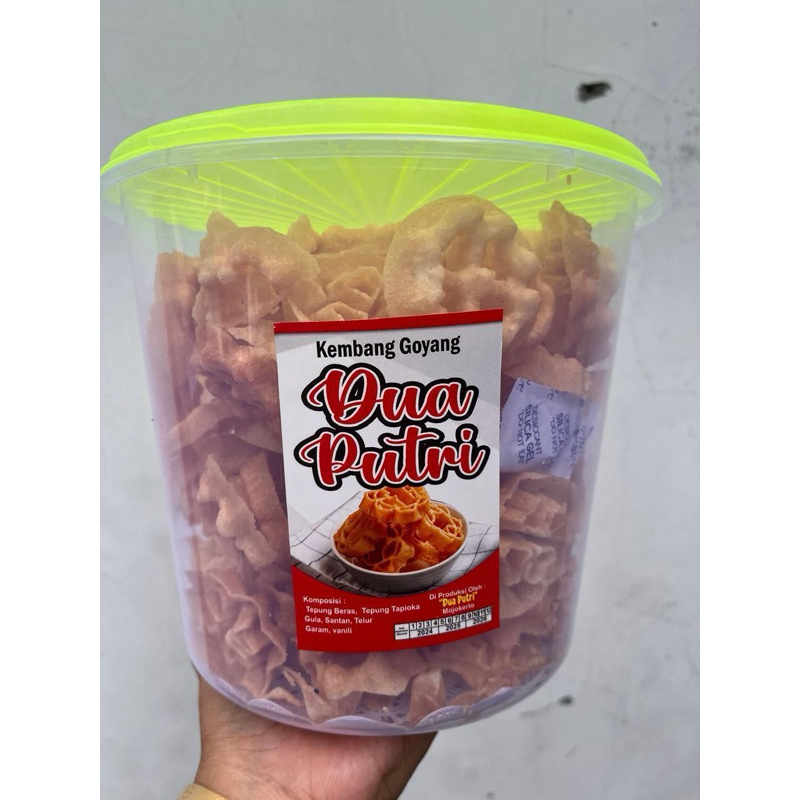 

KEMBANG GOYANG +500Gr / KEMBANG GOYANG WIJEN / KEMBANG GOYANG MANIS