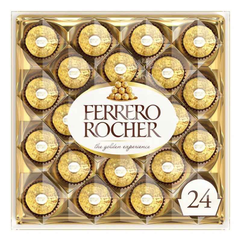 

Ferrero Rocher Premium Chocolate Isi 24pcs