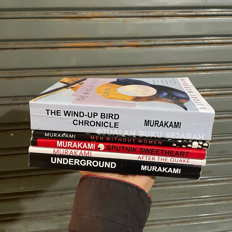 NOVEL HARUKI MURAKAMI BAHASA INGGRIS - SPUTNIK SWEETHEART - THE WIND-UP BIRD CHRONICLE - NORWEGIAN W