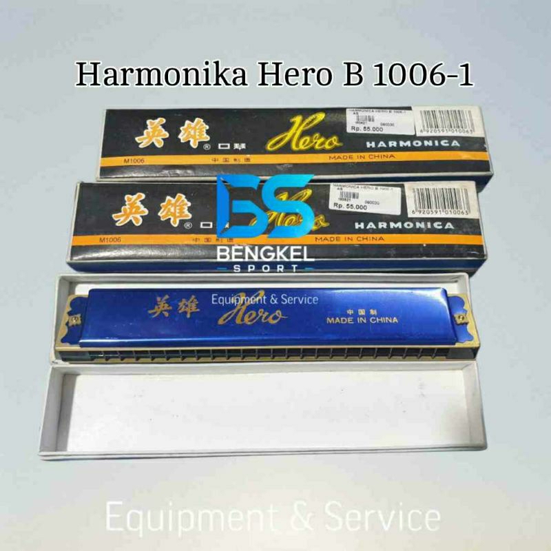 Harmonika Besar Hero 24 holes | Harmonica Hero