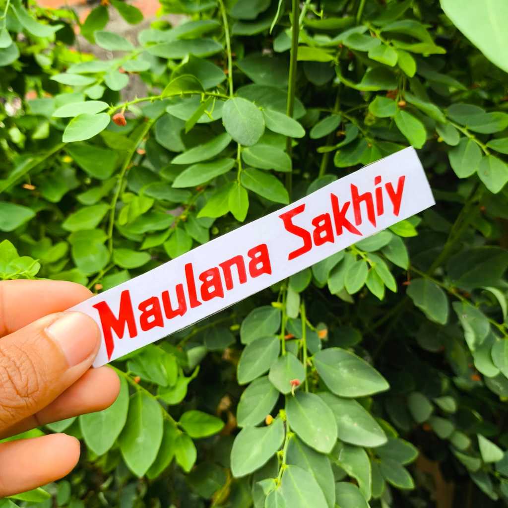 

STICKER NAMA CUSTOM STIKER NAMA #2
