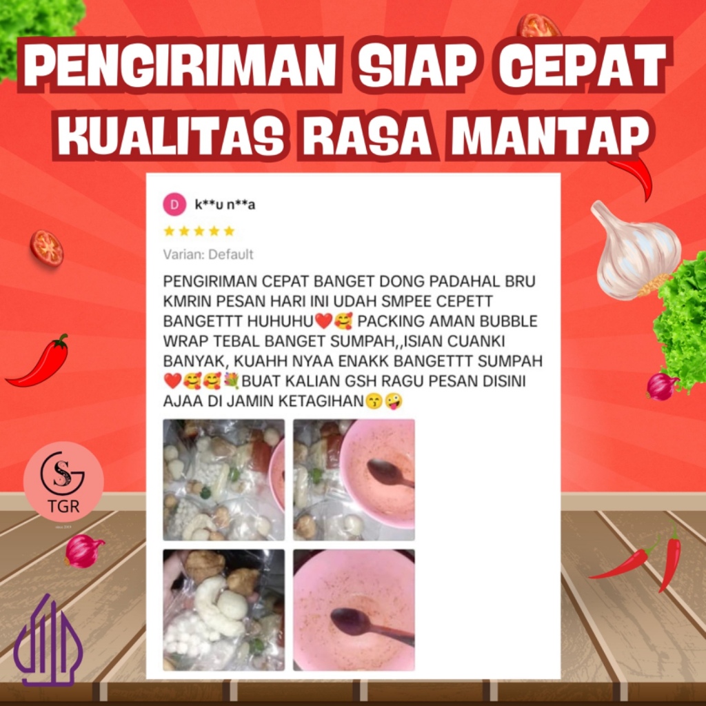 

Promo 7.7 [ SPECIAL LIVE 6.6] PAKET ICIP 3 BUNGKUS-BASO ACI AYAM EKO,BASO ACI ORI,CUANKI INSTAN