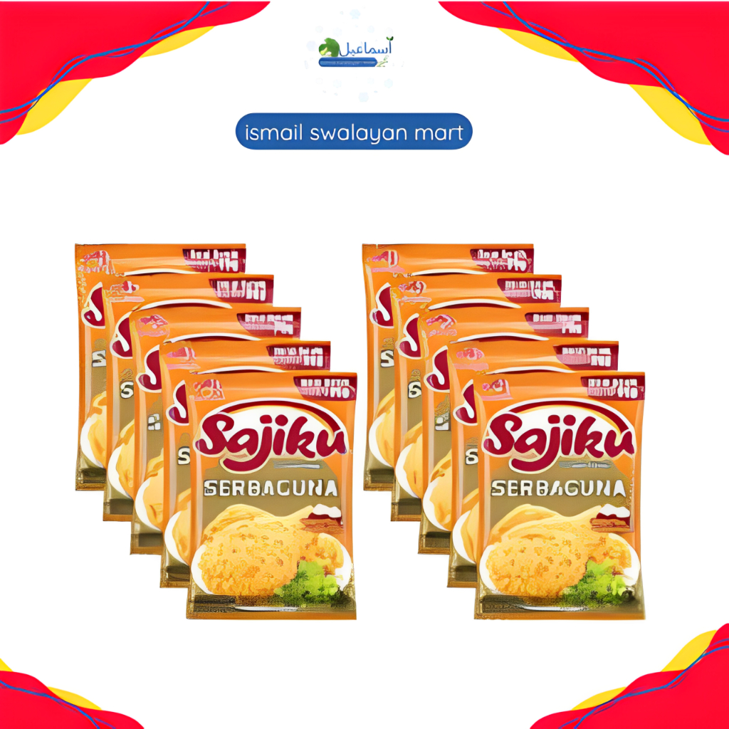 

Agen Sajiku Tepung Serbaguna 75gr 1 renceng isi 10 pcs Murah