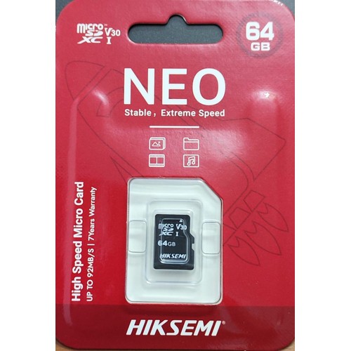 MEMORI CARD MICRO SD HIKSEMI64GB