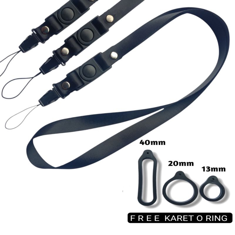 

Tali Lanyard Leher Polyester gantungan Handphone