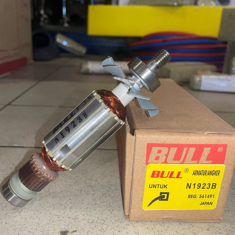 ARMATURE ANGKER MESIN PLANNER MAKITA N1923B BULL ANGKER MESIN SERUT KAYU MAKITA N1923B MERK BULL