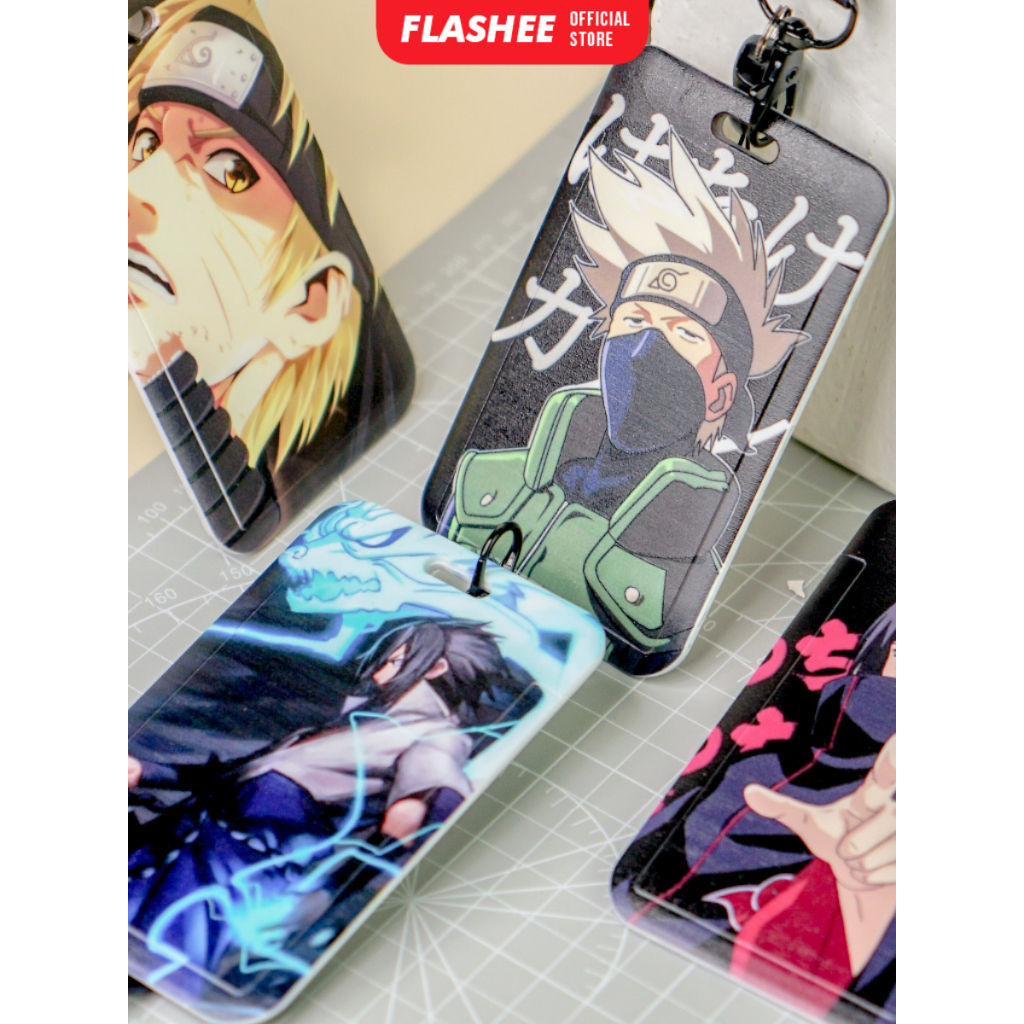 

Flashee ID Card Holder Name Tag Anime Lanyard Naruto Tempat Kartu Ukuran ATM Termurah Lanyard