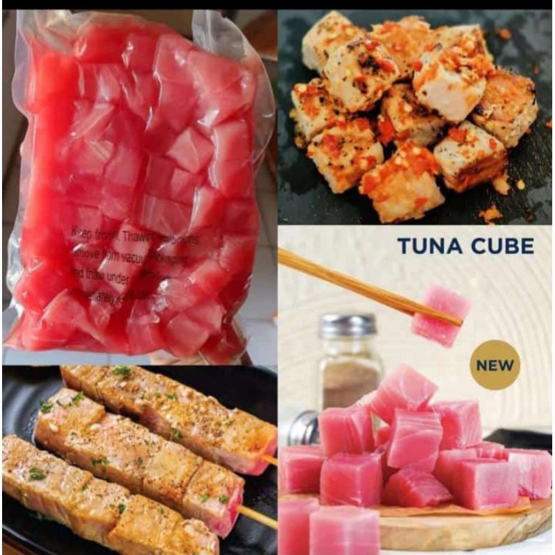 

tuna cube frozen 500gr