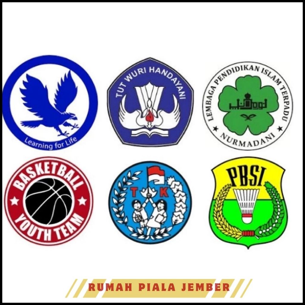 Stiker Piala - Logo piala - Jual tulisan piala - Jasa cetak logo Piala - jasa Design logo