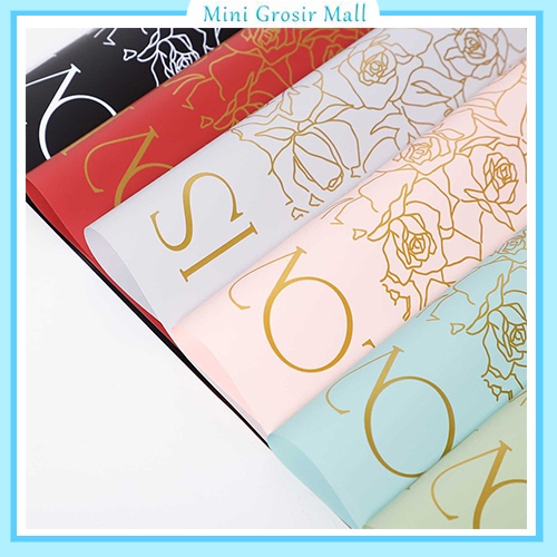 

20 Lembar Kertas buket bunga wisuda kertas buket cellophane KB6165