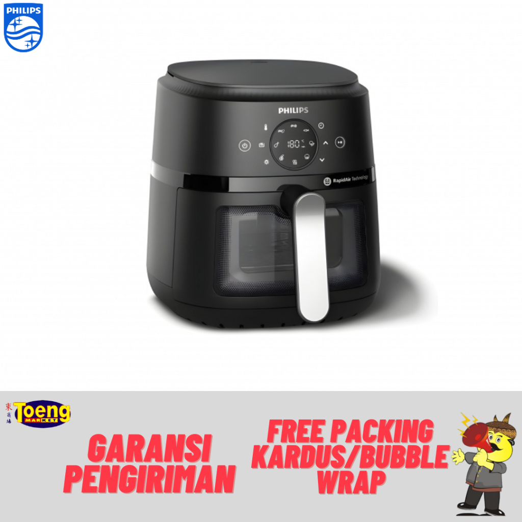 Air Fryer Digital Philips - AIR FRYER DIGITAL 4.2L NA-221/00 BLACK PHILIPS