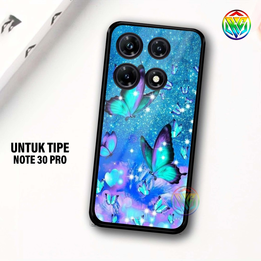 Real Case INFINIX NOTE 30 PRO Terbaru Case kilau - New Case Glossy casing Hp INFINIX NOT 30 PRO [Mot