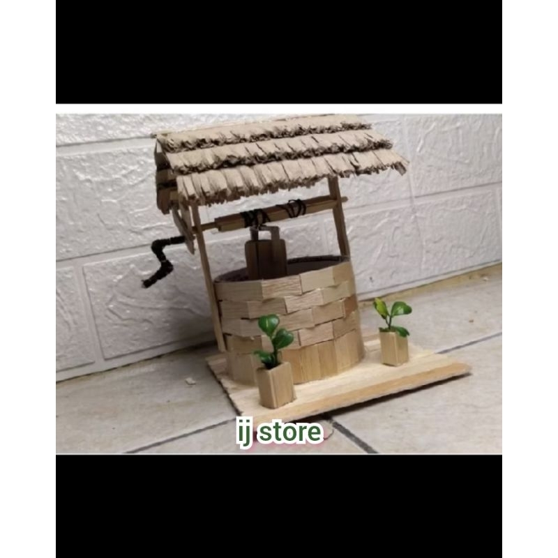 ready cod miniatur sumur kalimantan