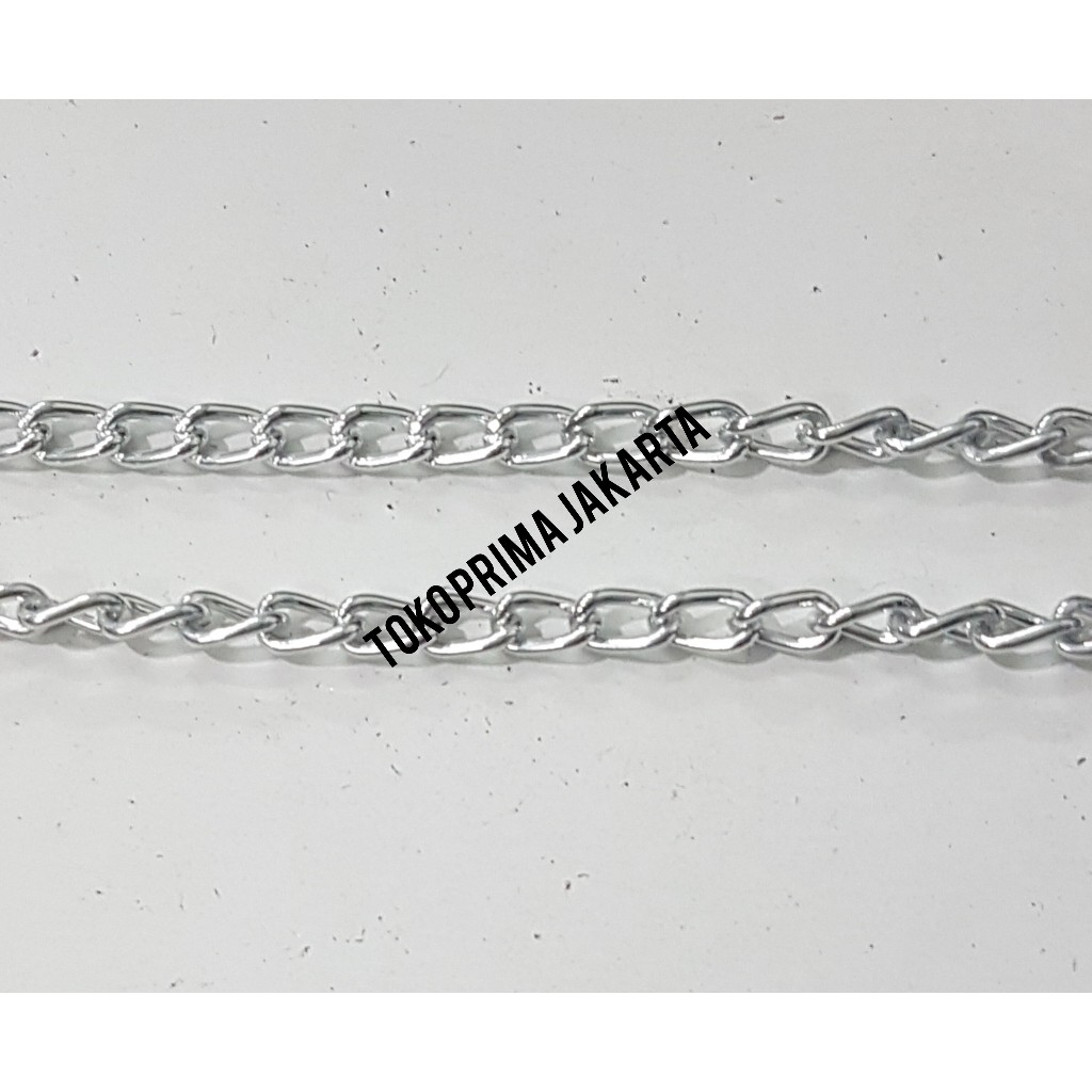 RANTAI TALI TAS BAHAN ALUMUNIUM 319 SILVER B