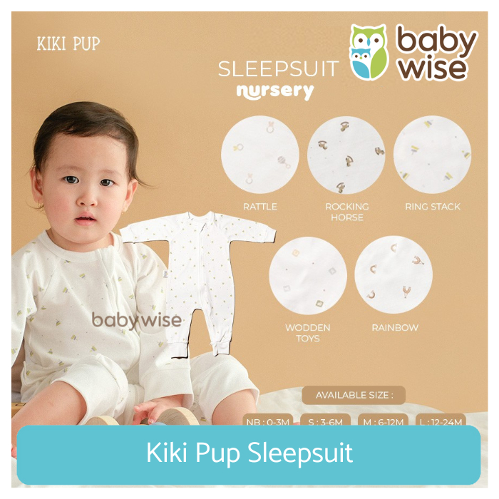 Kiki Pup Sleepsuit Part 2 - Jumper Bayi