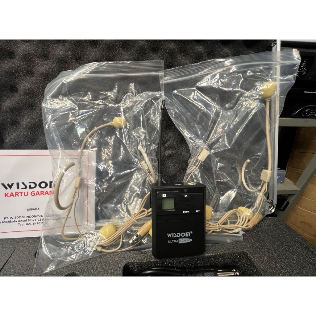 Wisdom ULTRA Q-ONE HS  Ultra Q One HS 2 Headset 2 Clip on