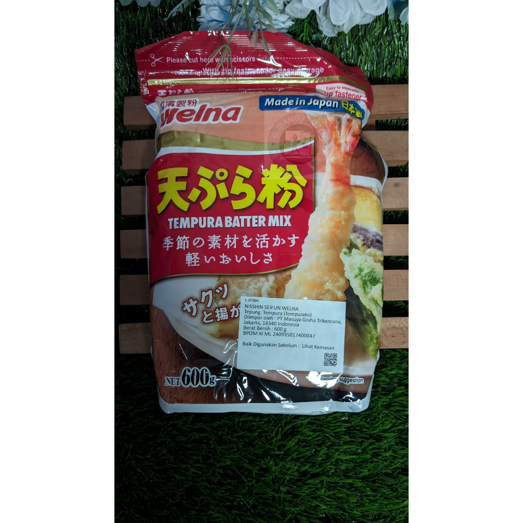 

Welna Tepung Import Tempura Batter Mix 600Gr
