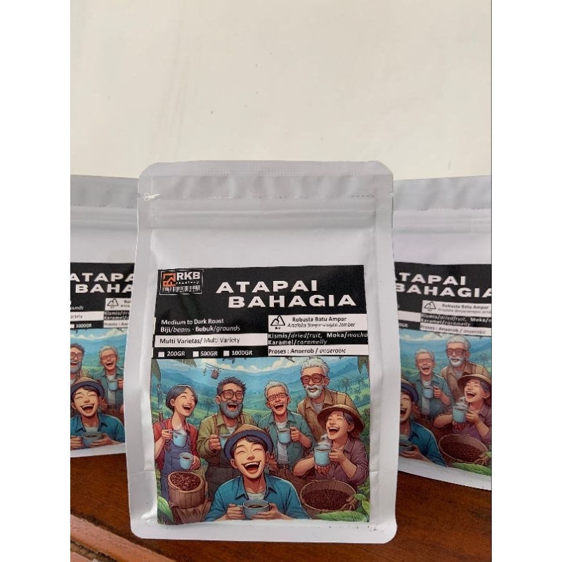 

RKB Atapai Bahagia Medium Dark Roast Biji/Beans
