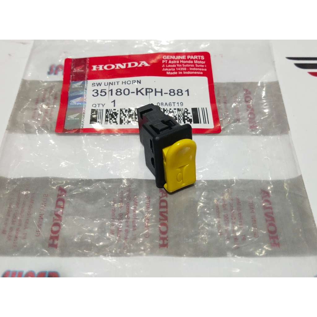TOMBOL KLAKSON KARISMA KPH, TOMBOL KLAKSON MOTOR HONDA KHARISMA