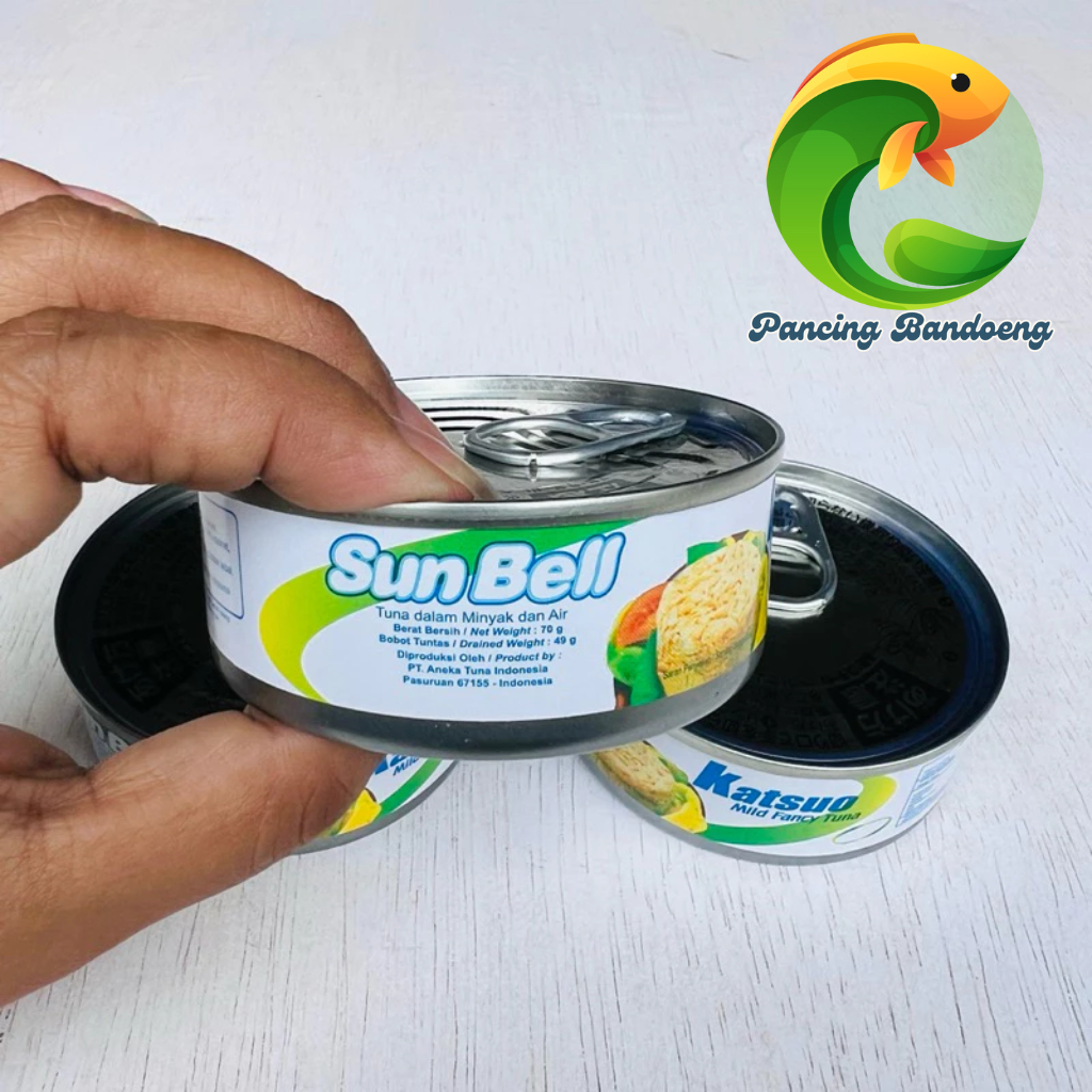 

Sunbell Katsuo Tuna Chunk in Vegetable Oil 70 gram | Ikan Tuna dalam Kaleng (Khusus Pancing)