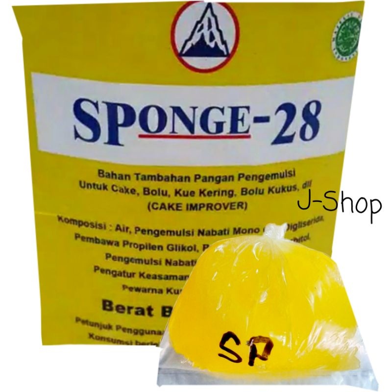 

Sponge 28 (100 gram) Pelembut Kue / Emulsifier Cake