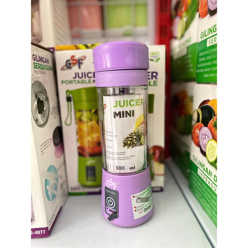 blender portable/juicer portable mini/blender jus mini/blender carger