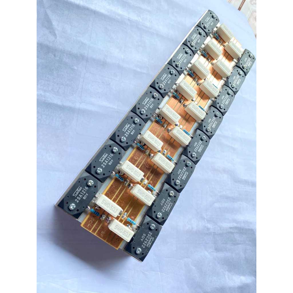 HEATSINK 30CM  PLUS TR FINAL SANKEN 5DY 8 SET GA NEMPEL MAGNET