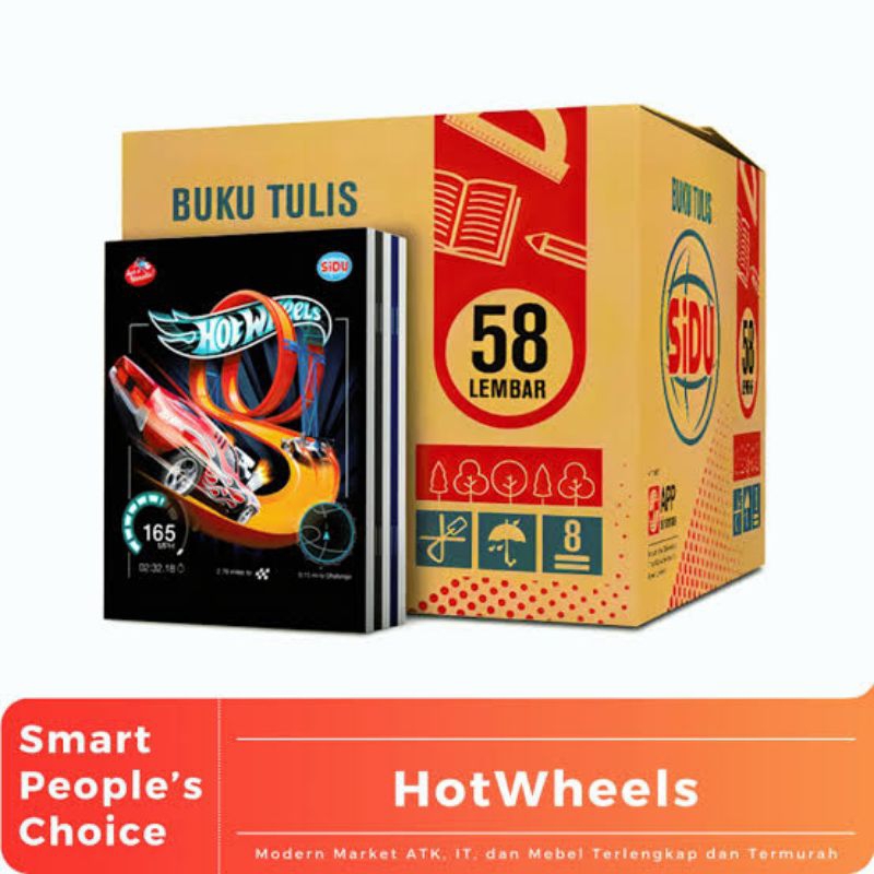 

Buku sidu Hotwheels