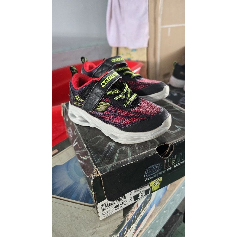 prelove sepatu anak original skchers uk 24