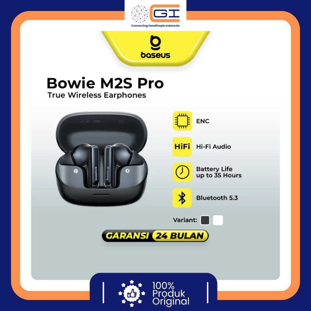 OS Baseus Bowie M2s Pro True Wireless Earphones